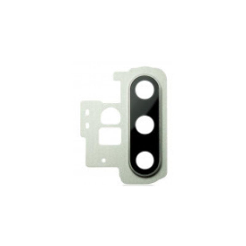 For Samsung Galaxy Note 10 Plus N975F Replacement Rear Camera Glass Lens And Cover Bezel Ring (Aura White)