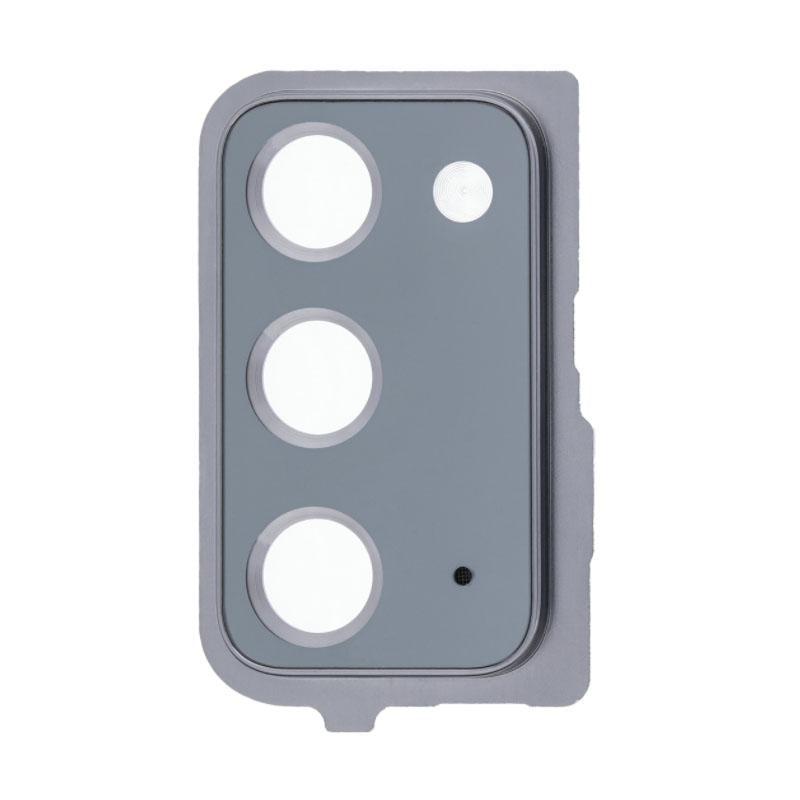 For Samsung Galaxy Note 20 N980F Replacement Rear Camera Lens With Cover Bezel Ring (Mystic Grey)