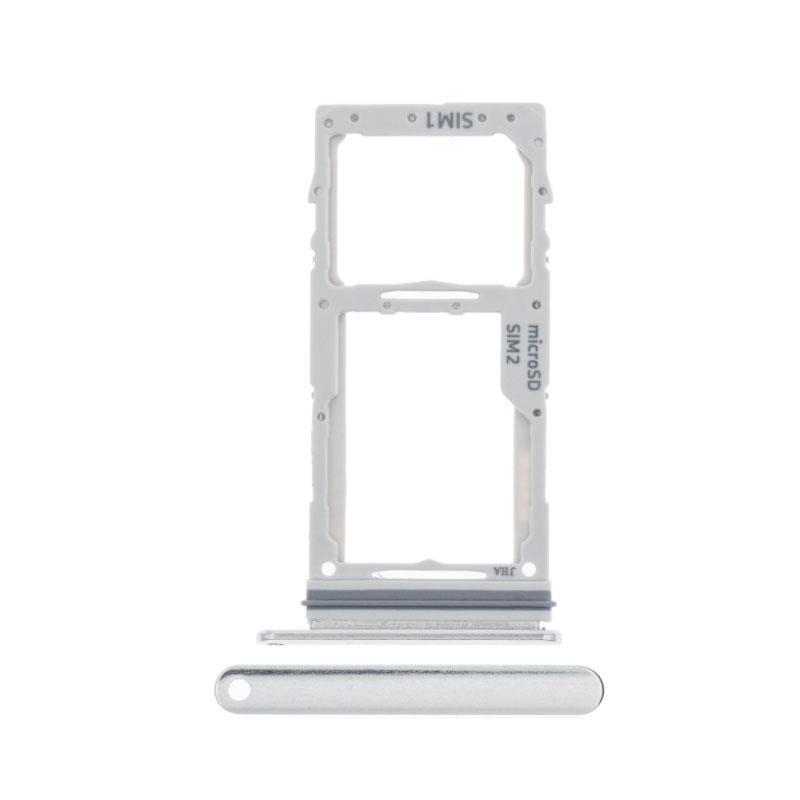 For Samsung Galaxy S10 Lite G770 Replacement Dual Sim Card Tray (Prism White)