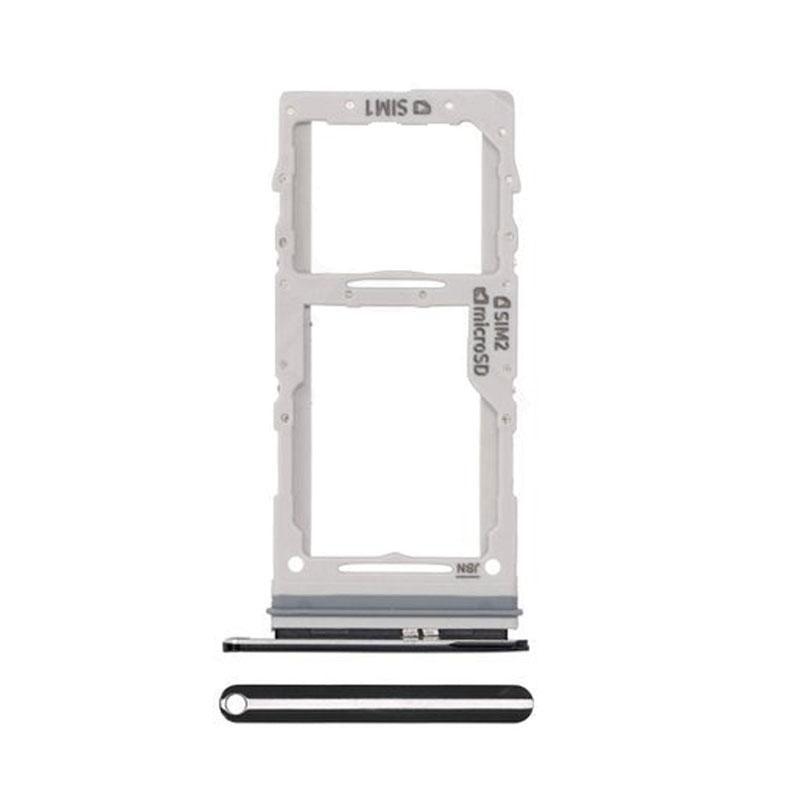 For Samsung Galaxy S20 G980F Replacement Dual Sim Card Tray (Black)