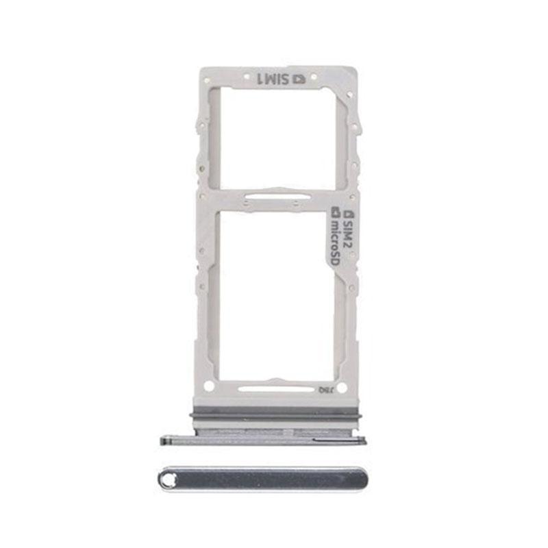 For Samsung Galaxy S20 Plus G985F Replacement Dual Sim Card Tray (Silver)