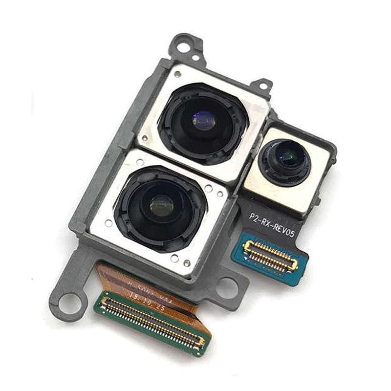For Samsung Galaxy S20 Plus G985F Replacement Wide-Angle + Telephoto + Depth Vision Rear Camera 64MP +12MP