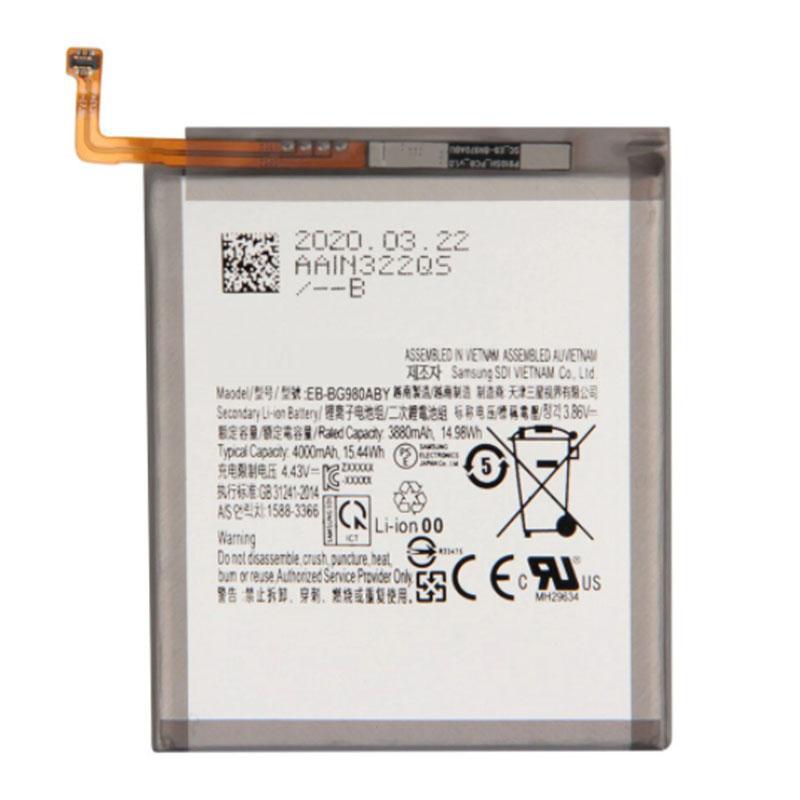 For Samsung Galaxy S20 Replacement Battery 4000mAh