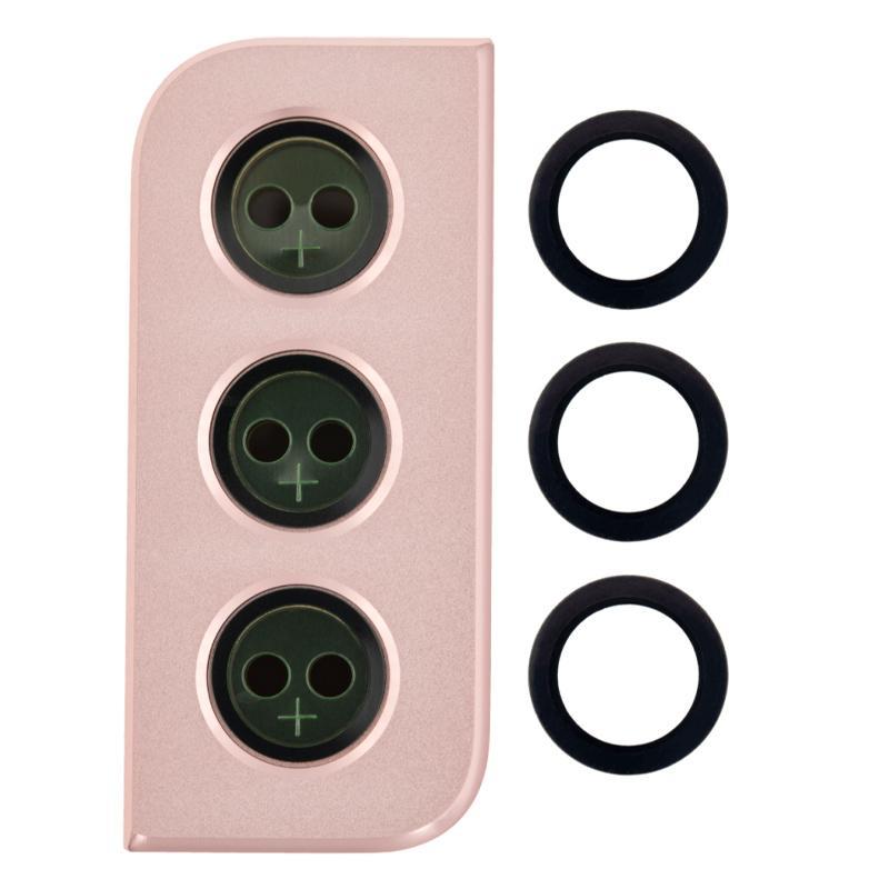 For Samsung Galaxy S21 5G G991 Replacement Camera Lens With Bezel (Phantom Pink)