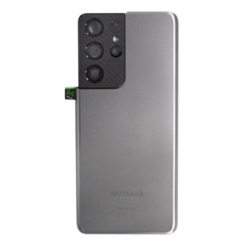 For Samsung Galaxy S21 Ultra 5G G998 Replacement Battery Cover (Phantom Titanium)