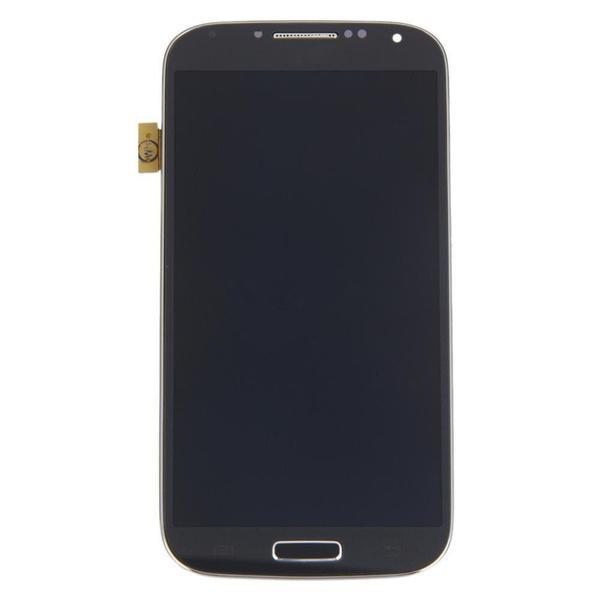 For Samsung Galaxy S4 i9500 i9505 Replacement LCD Touch Screen With Frame (Black)