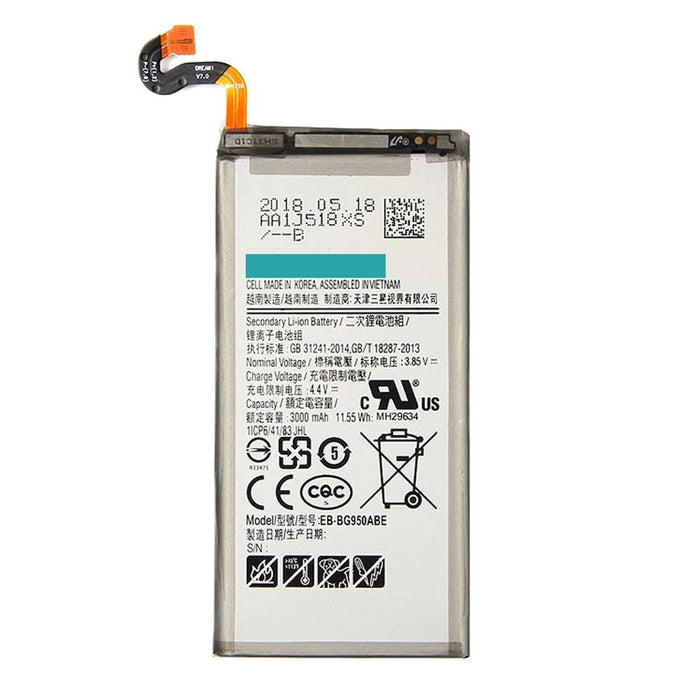 For Samsung Galaxy S8 G950F Replacement Battery 3000mAh