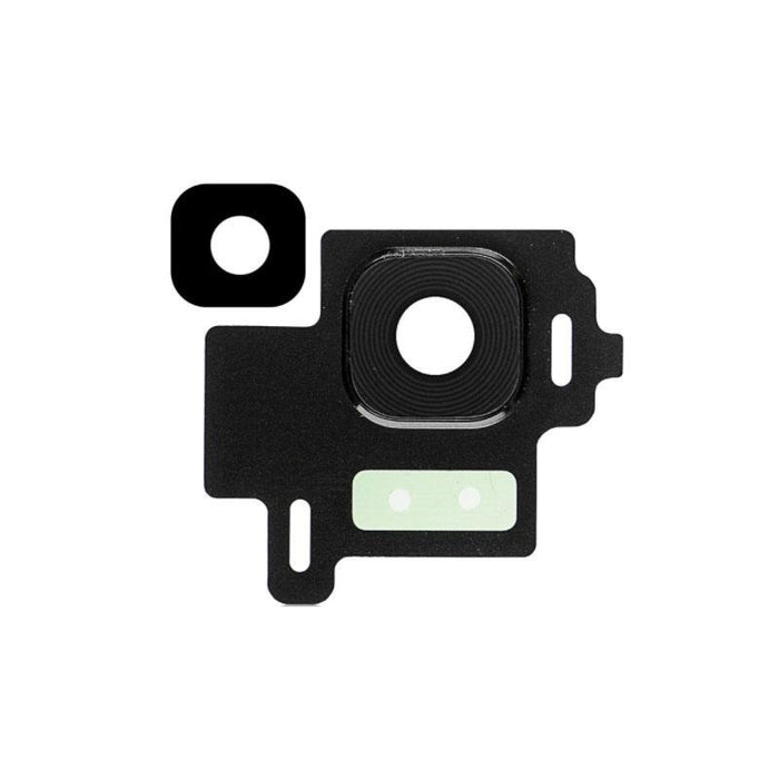 For Samsung Galaxy S8 G950F Replacement Rear Camera Lens With Bezel Ring (Black)
