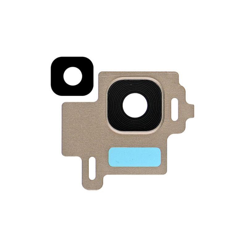 For Samsung Galaxy S8 G950F Replacement Rear Camera Lens With Bezel Ring (Gold)