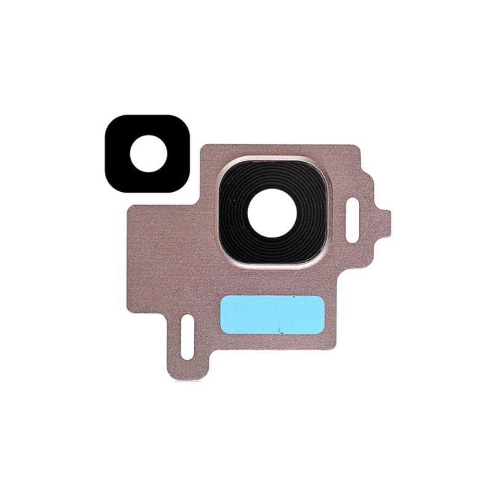 For Samsung Galaxy S8 G950F Replacement Rear Camera Lens With Bezel Ring (Rose Gold)