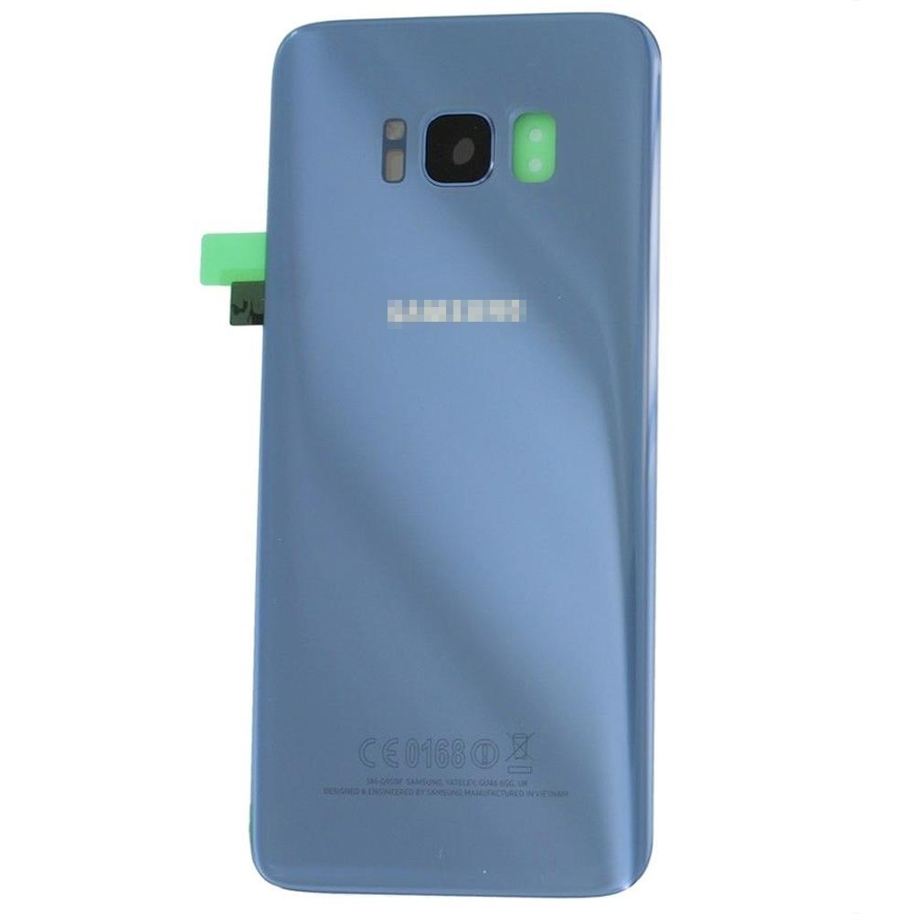For Samsung Galaxy S8 Plus Replacement Rear Battery Cover with Adhesive (Blue)