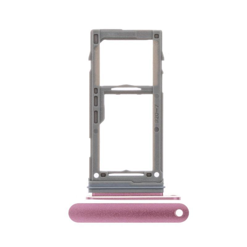 For Samsung Galaxy S9 G960F Replacement Dual Sim Card Tray (Pink)