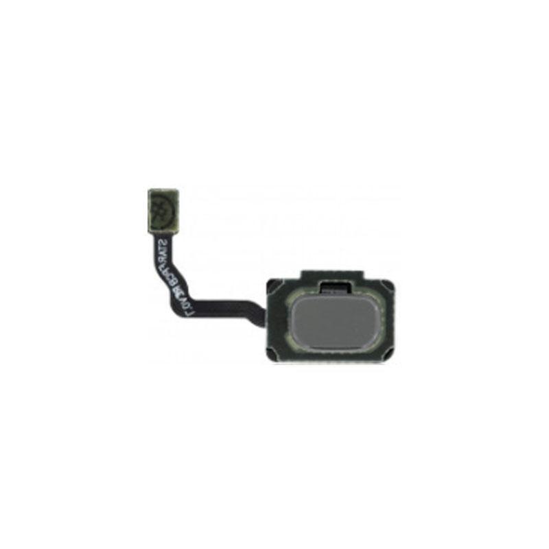 For Samsung Galaxy S9 Plus G965F Replacement Fingerprint Reader With Flex Cable (Artic Silver)