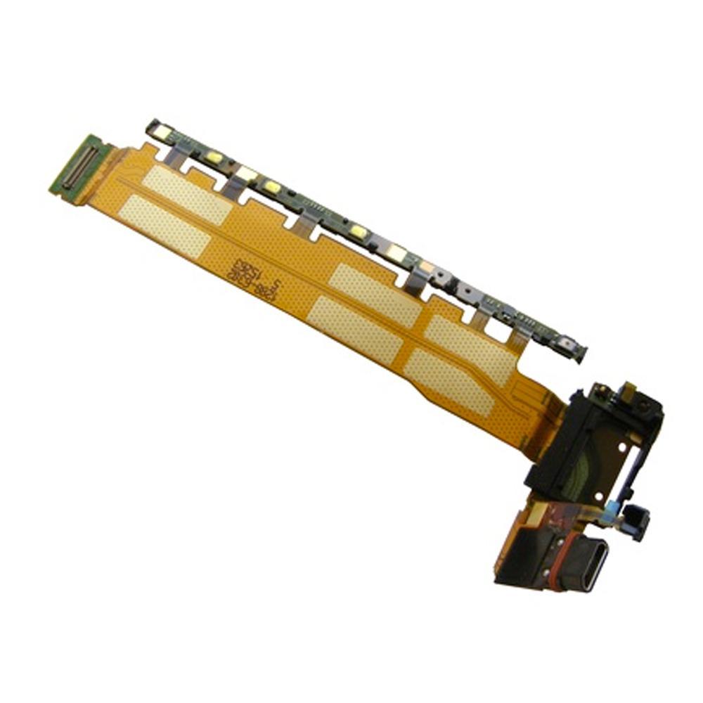 For Sony Xperia Z3+ / Z4 Replacement Main Flex With Microphone, Charger Port, Volume And Power Button