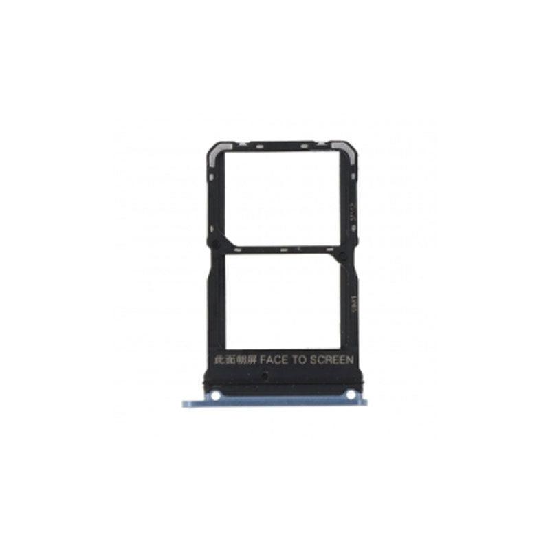 For Xiaomi Mi 10s Replacement Sim Card Tray (Blue)