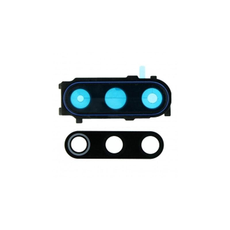For Xiaomi Mi 9 SE Replacement Rear Camera Lens With Cover Bezel Ring (Blue)