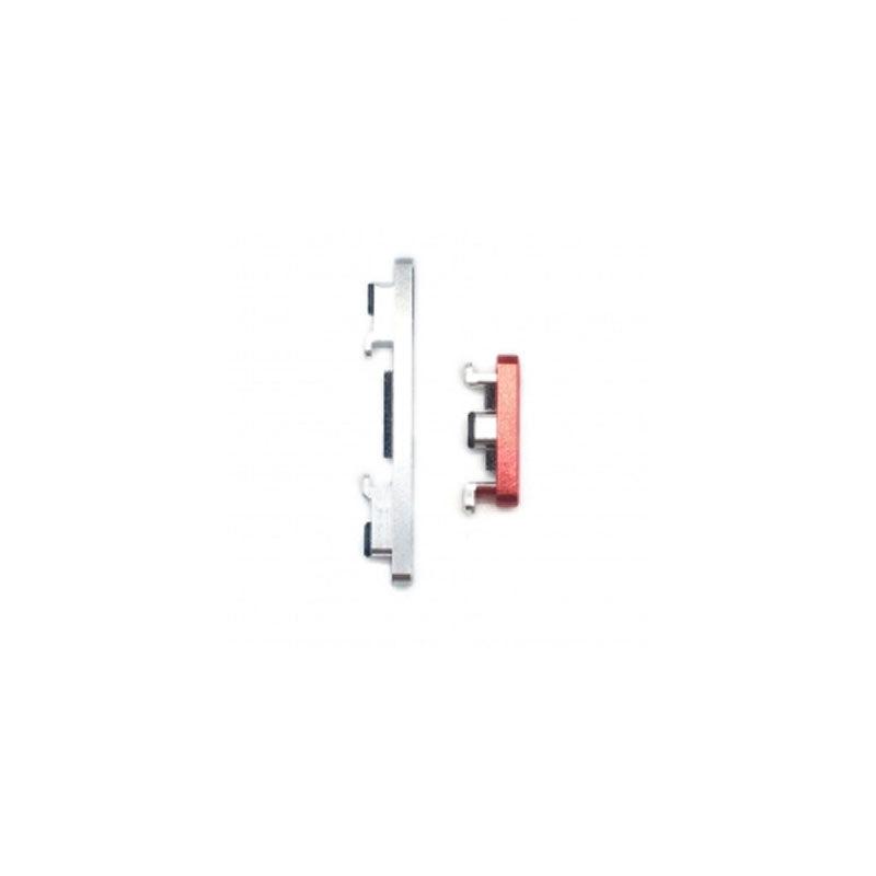 For Xiaomi Poco F2 Pro Replacement Power & Volume Button (Phantom White)