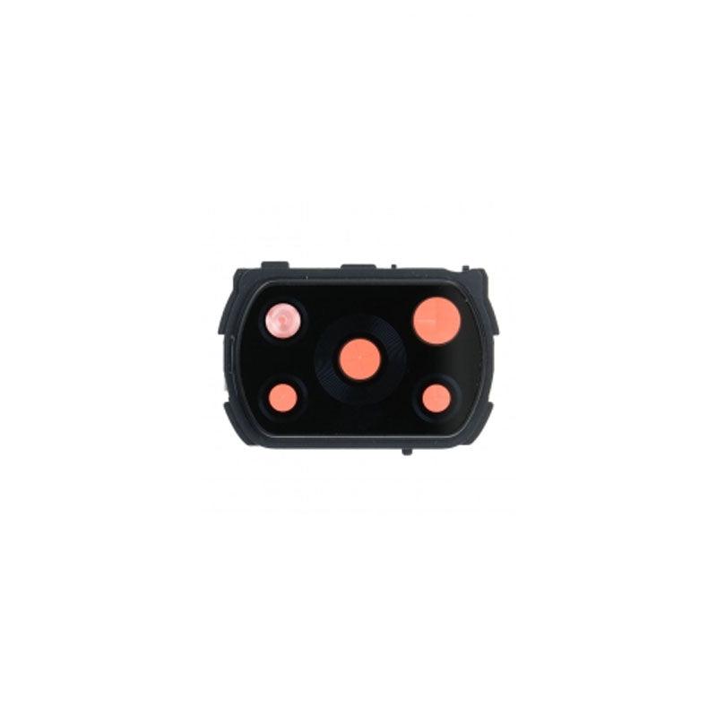 For Xiaomi Poco X3 NFC Replacement Rear Camera Lens With Cover Bezel Ring (Black)