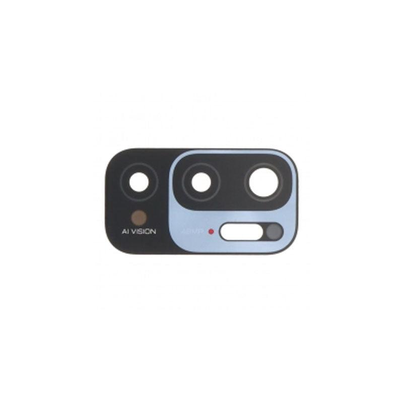For Xiaomi Redmi Note 10 5G Replacement Rear Camera Lens (Silver)
