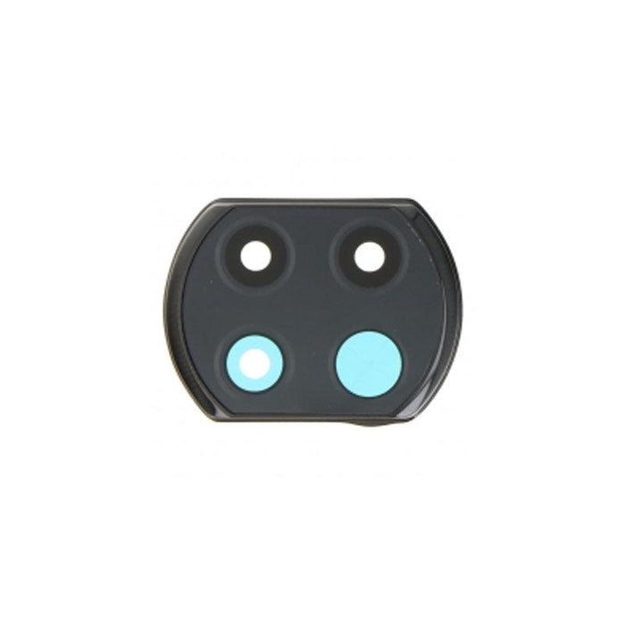 For Xiaomi Redmi Note 9T Replacement Rear Camera Lens With Cover Bezel Ring (Black)
