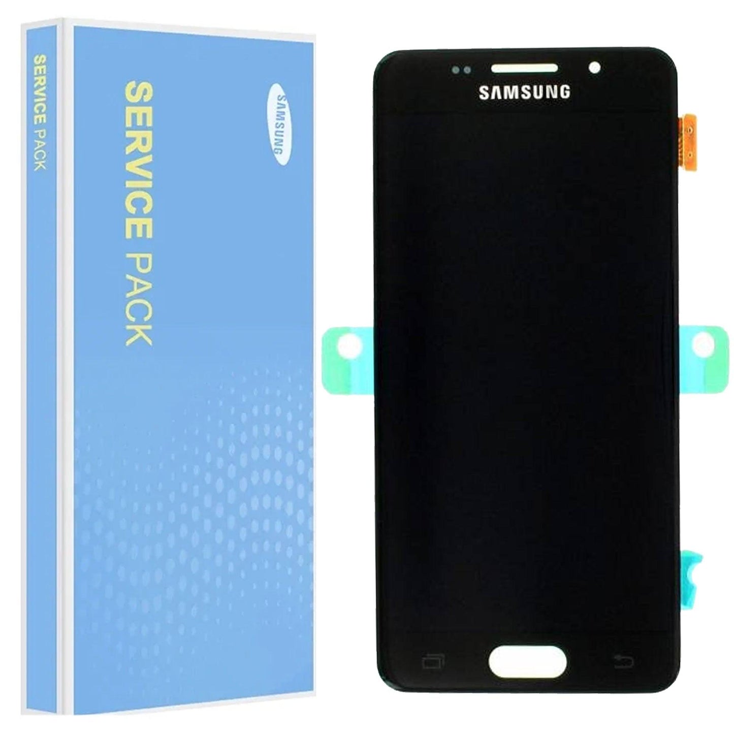 Samsung Galaxy A3 A310 (2016) Service Pack Black Touch Screen Display GH97-18249B