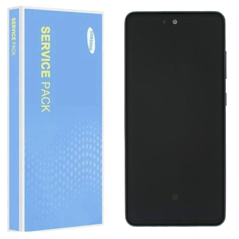 Samsung Galaxy A52s 5G Service Pack Awesome Black Full Frame Touch Screen Display GH82-26861A