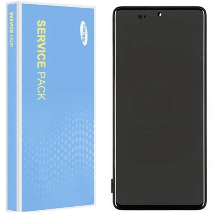Samsung Galaxy A72 5G Service Pack Touch Screen Display (Awesome Black) GH82-25542A / GH82-25541A