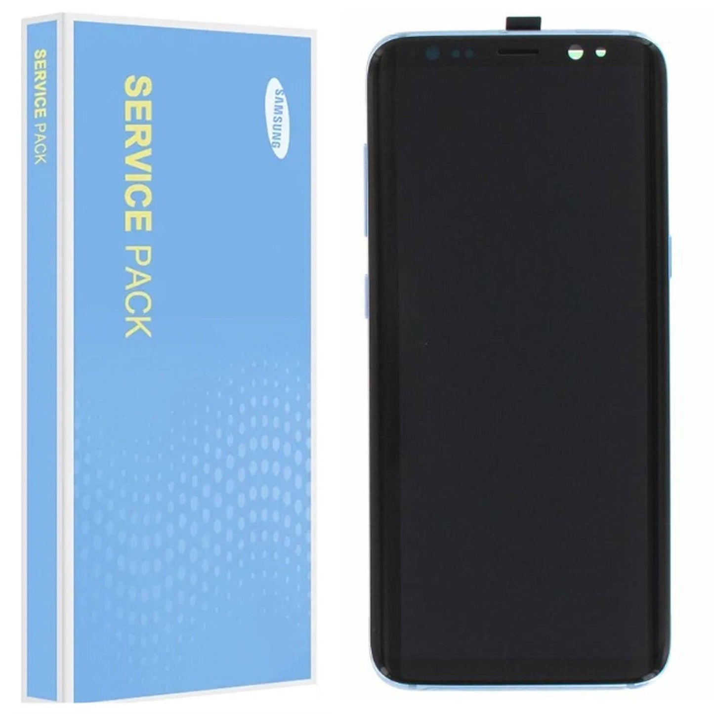 Samsung Galaxy S8 G950F Service Pack Cosmic Blue Full Frame Touch Screen Display GH97-20457D