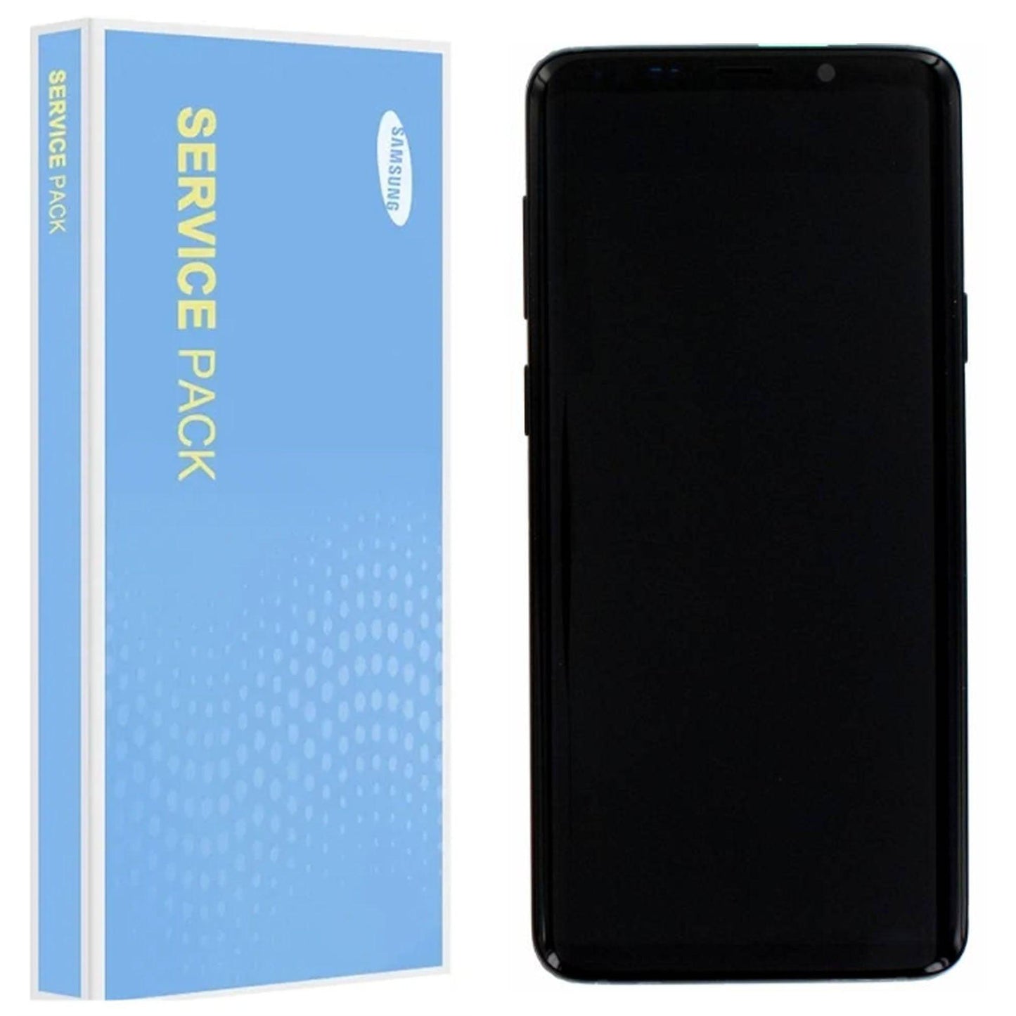 Samsung Galaxy S9 Plus G965F Service Pack Midnight Black Full Frame Touch Screen Display GH97-21691A