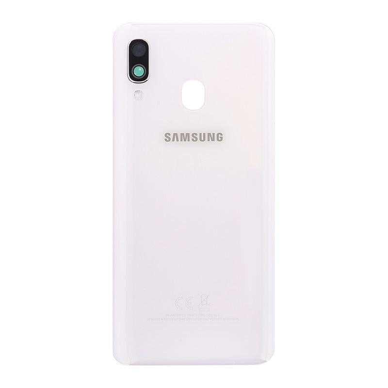 Samsung Service Part Galaxy A40 A405 Replacement Battery Cover (White) GH82-19406B