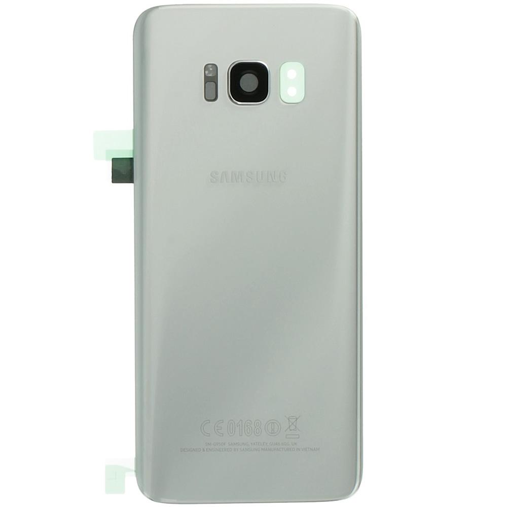 Samsung Service Part Galaxy S8 G950 Replacement Battery Cover (Arctic Silver) GH82-13962B