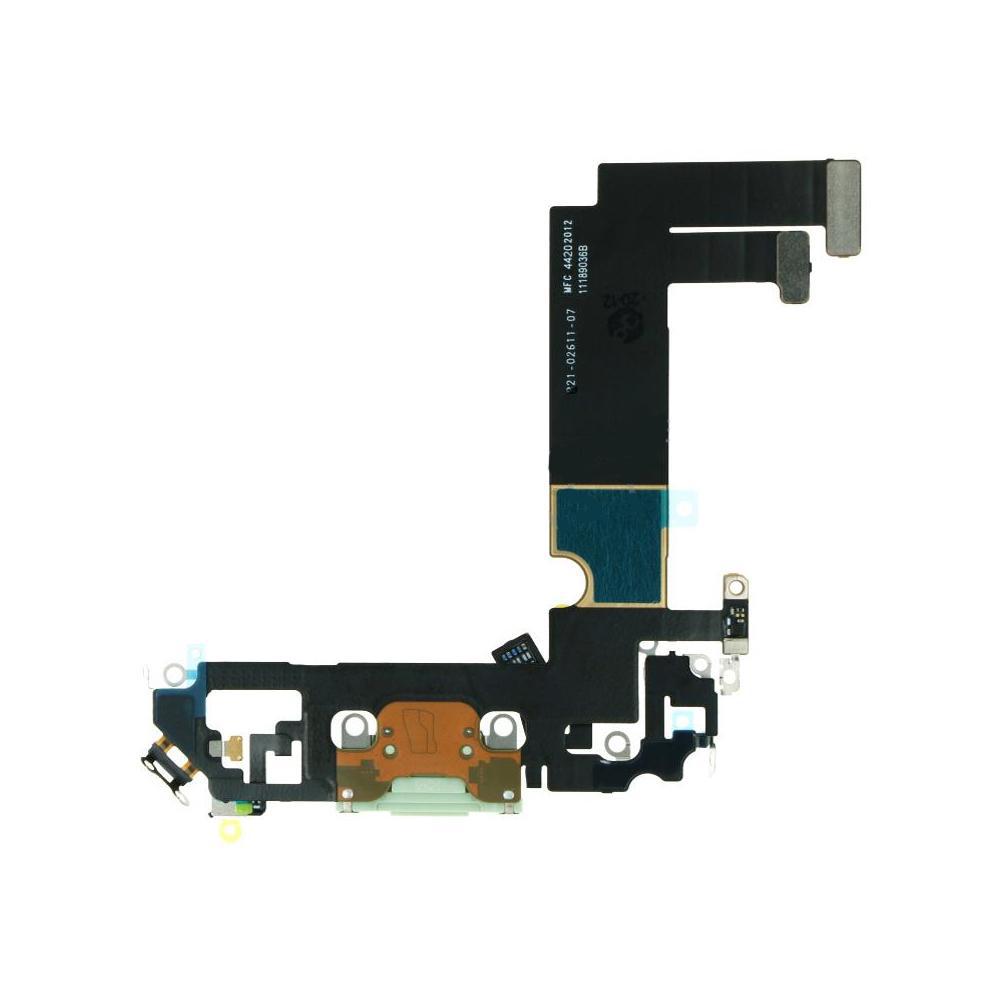 For Apple iPhone 12 Mini Replacement Charging Port Flex (White)