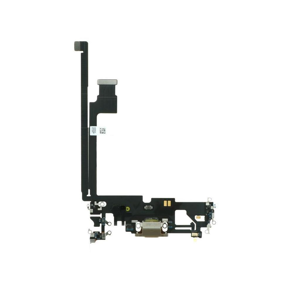 For Apple iPhone 12 Pro Max Replacement Charging Port Flex (Gold)