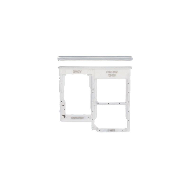 For Samsung Galaxy A41 A415 Replacement Sim Card Tray (White)