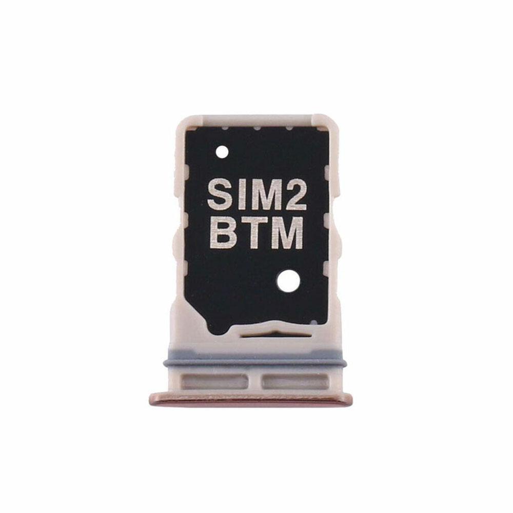 For Samsung Galaxy A80 A805 Replacement Sim Card Tray - Angel Gold (Bottom)