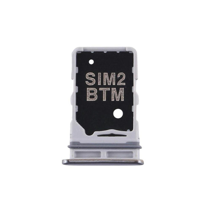 For Samsung Galaxy A80 A805 Replacement Sim Card Tray - Ghost White (Bottom)
