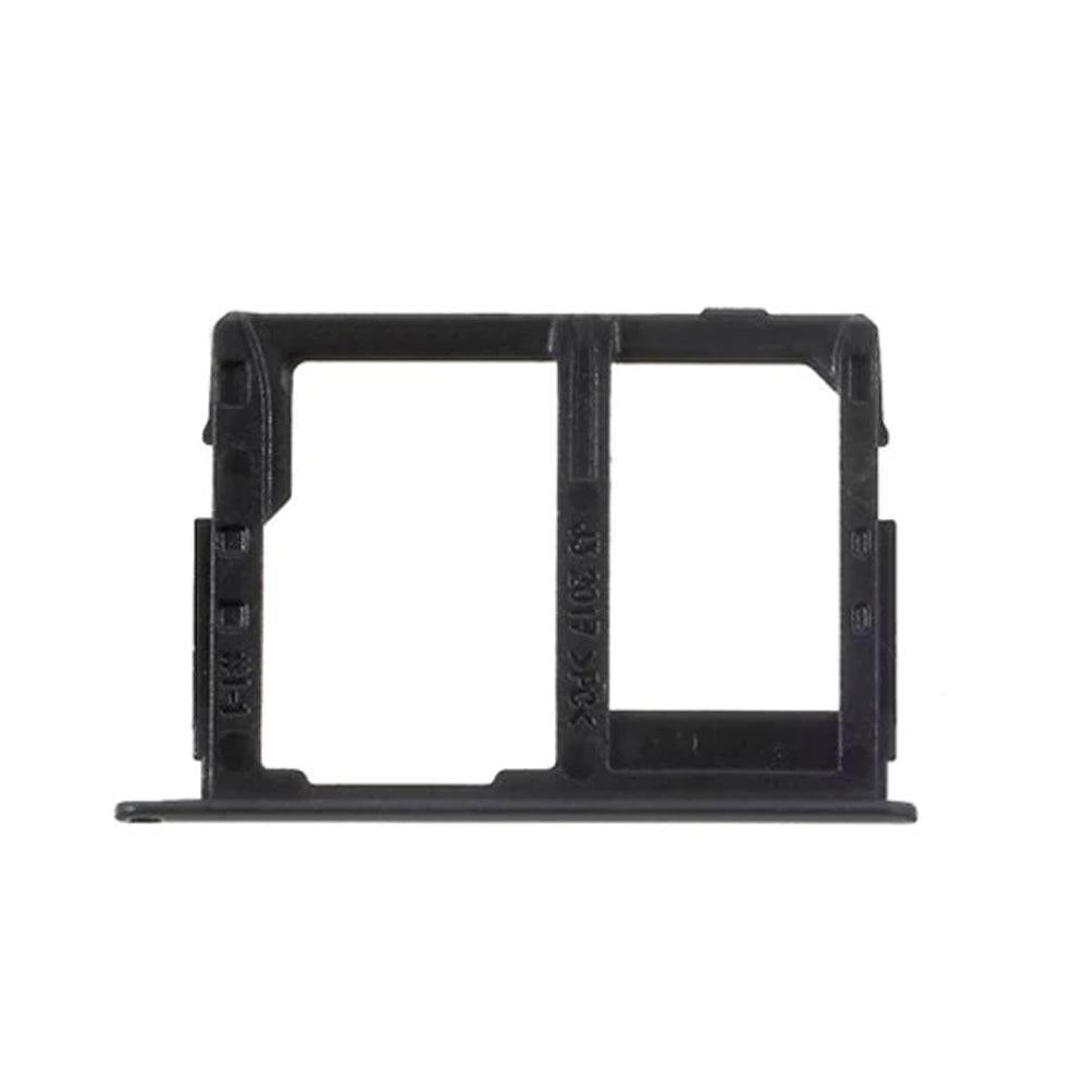 For Samsung Galaxy J7 J730 (2017) Replacement Dual Sim Card Tray (Black)