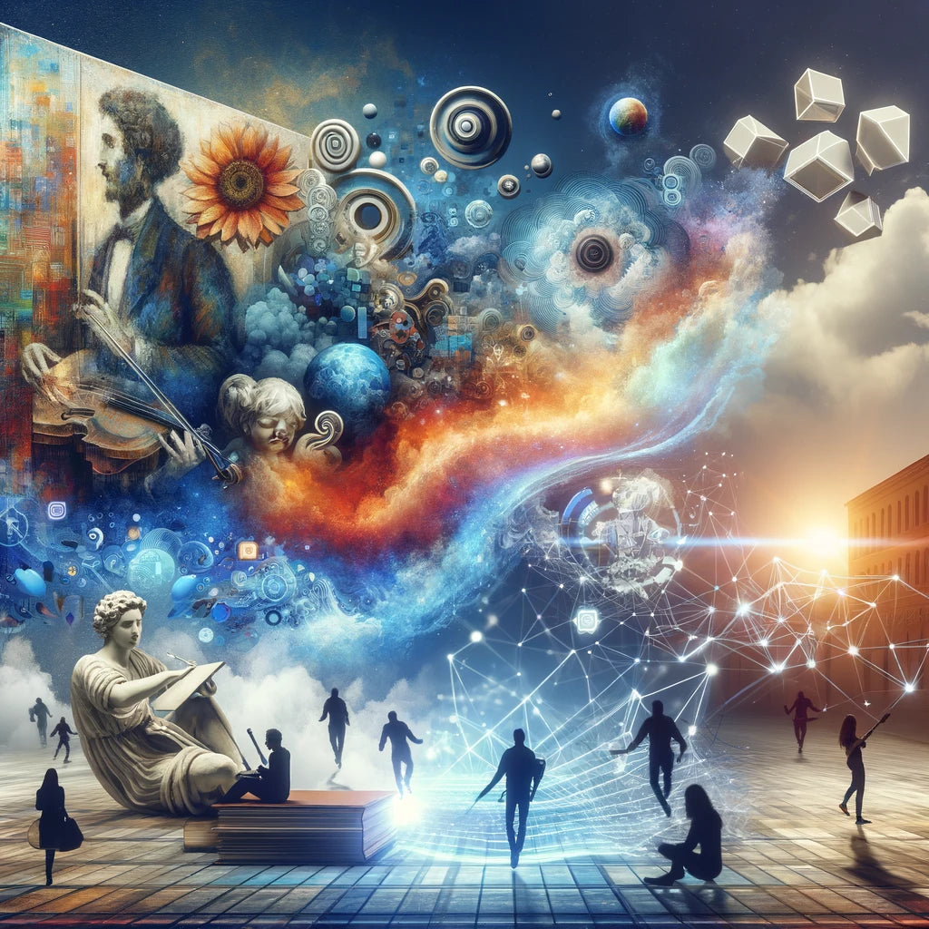 When Pixels Meet Palettes: The Marriage of Art and Technology