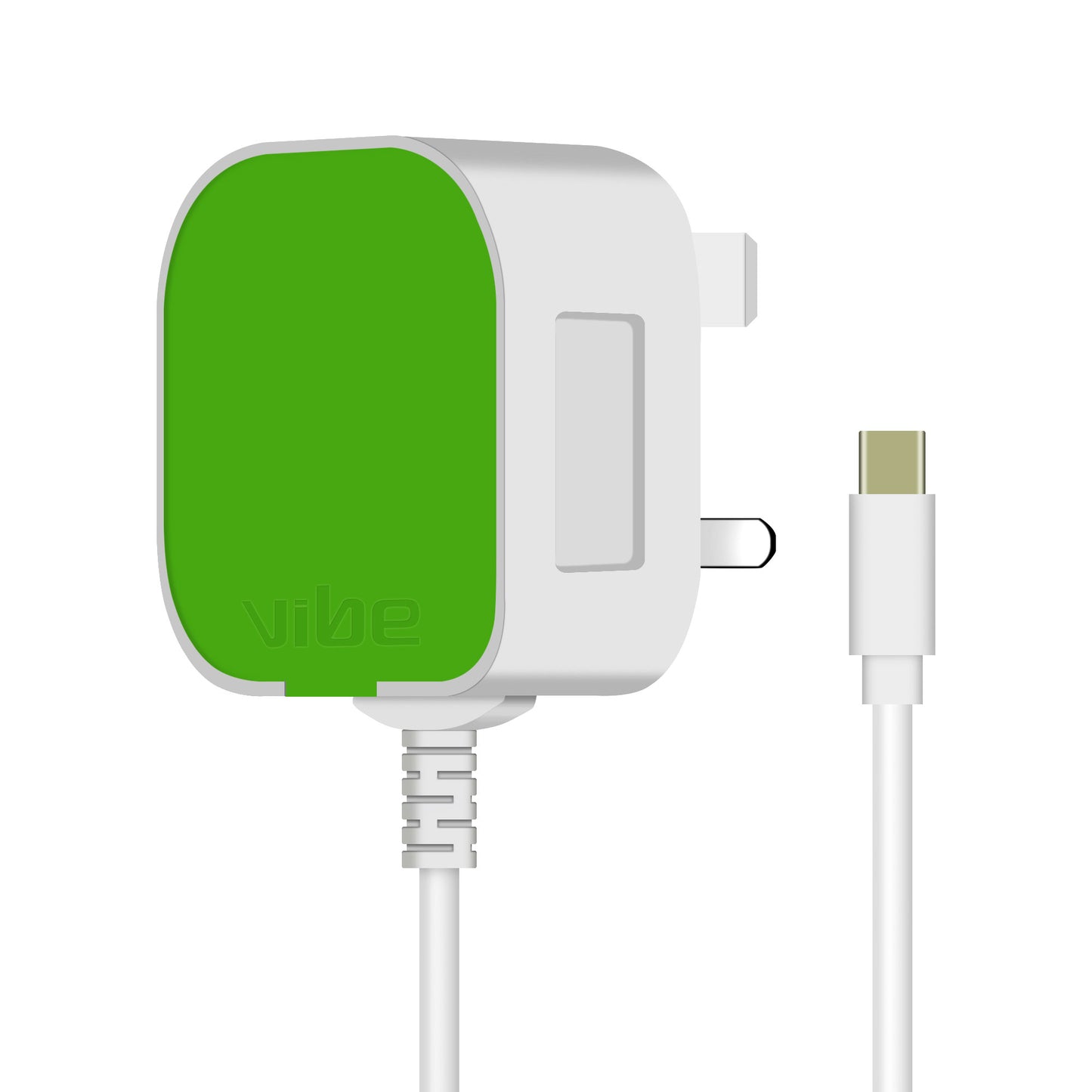 M4 2.1A Type C Mains Charger Fixed Cable for Samsung Nokia HTC LG