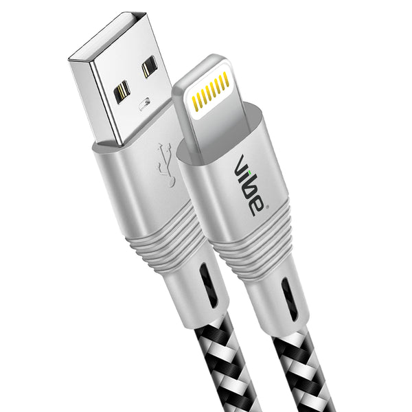 Vibe Premium MFI Sync & Charge USB to Premium Braided Lightning Cable