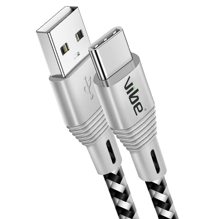 Vibe Premium High Speed Sync & Charge USB To Type-C Braided USB Cable