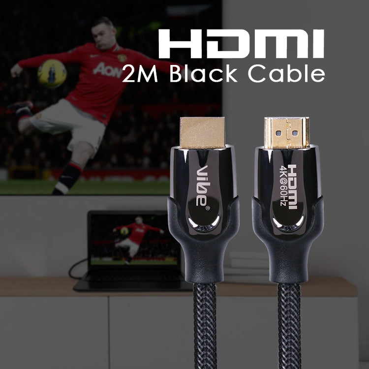Vibe High-Performance HDMI 2.0 Cable 30AWG 2M Long