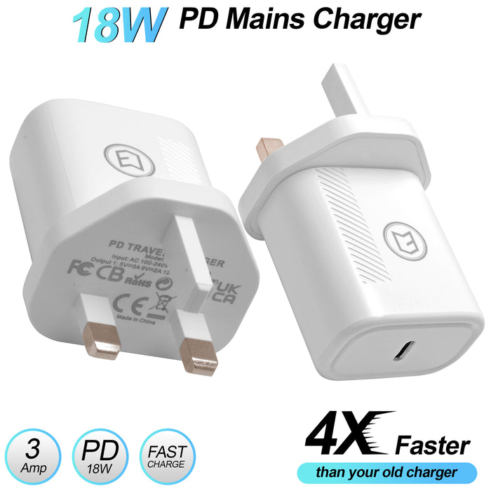 C3 PD Super Fast Mains Charger