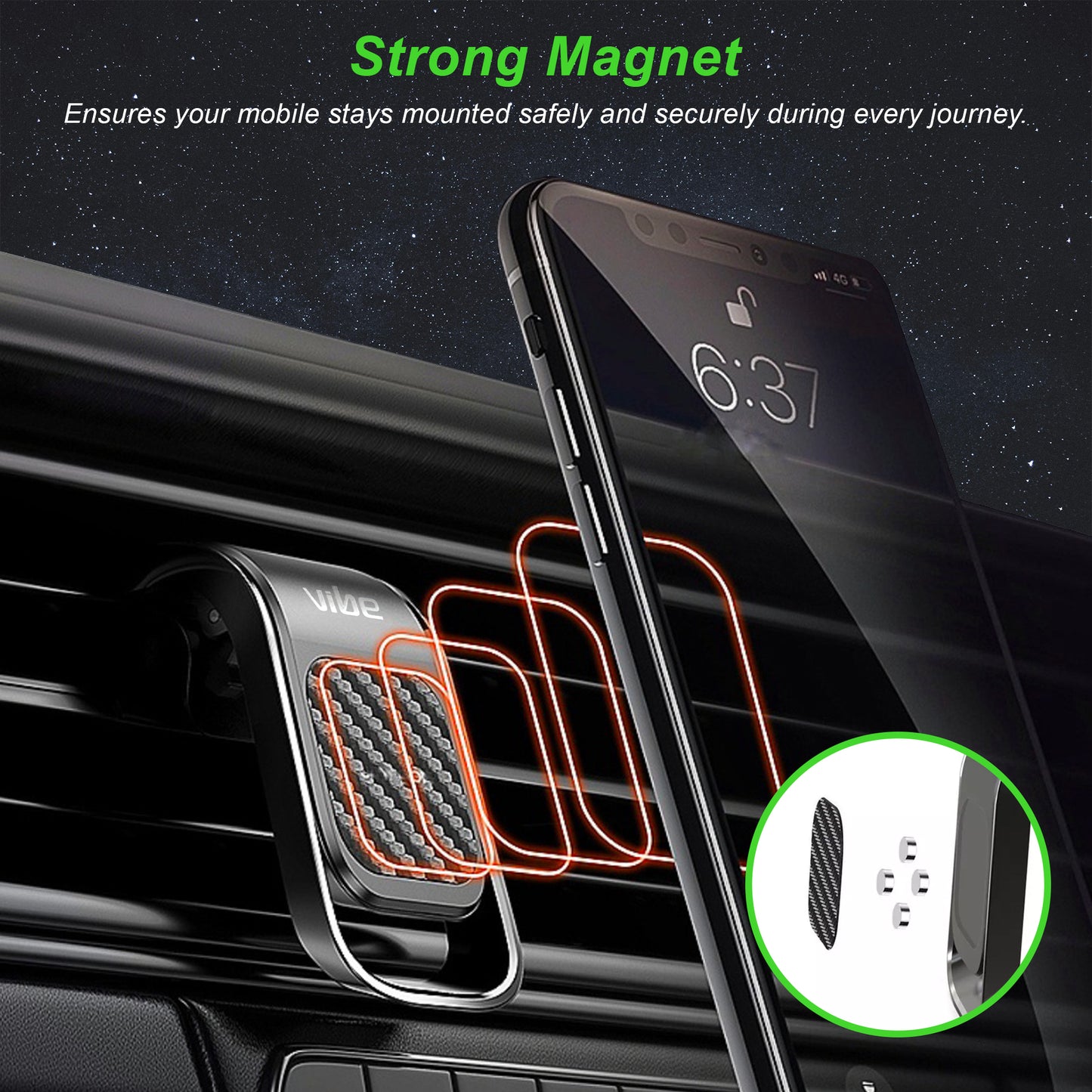 Vibe Cobra Vent Holder in-car Mobile holder