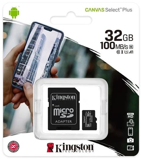 High Speed Quality Micro SD Card with SD Adapter for Android Devices