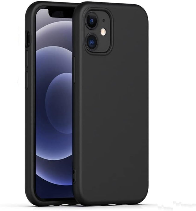 iPhone Black Gel TPU Case