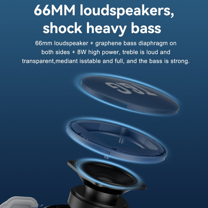 T&G TG376 360 Degree Full Screen LED Light RGB Multicolour Wireless Bluetooth Speaker Subwoofer