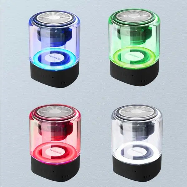 UKEUU Magnetic Bluetooth Speaker with LED lightning