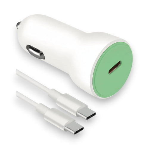 11024 - PD Car Charger With USB C To USB C Cable