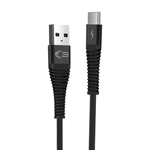 02619 - Braided Cable – Type C Black